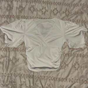 Elegant White Women's Top